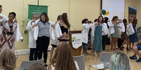 45 New Nd Students Begin Naturopathic Journey At White Coat Ceremony