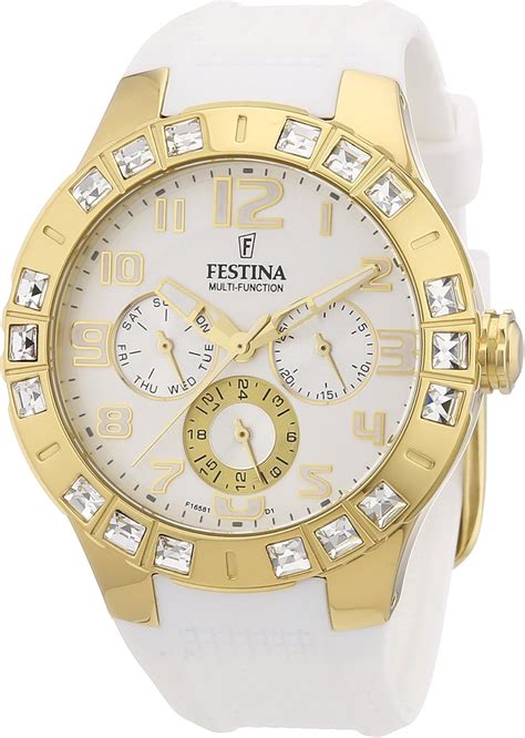 Festina Trend Golden Dream Multifunktion F16581 1 Reloj cronógrafo de