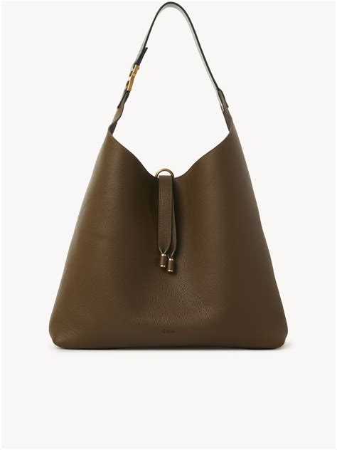 Chlo Sac Hobo Marcie En Cuir Grain Chlo Fr