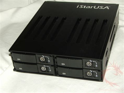 IStar BPU 124V2 SS Hot Swap Backplane RAID Cage Review DragonSteelMods