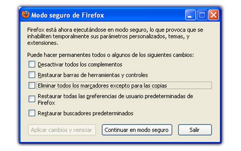 C Mo Iniciar Firefox En Modo Seguro Como Iniciar Sesion En