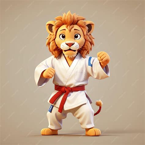 karate animal cartoon 1