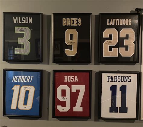 jersey frame shadow box 5