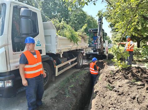 Jkp Vodovod I Kanalizacija Brojni Infrastrukturni Radovi I Tokom Leta