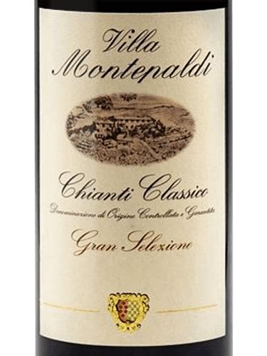 Villa Montepaldi Gran Selezione Chianti Classico Vivino Us