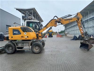 Liebherr A Compact Mobilbagger Baumaschinen Beutlhauser