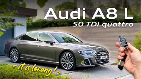 NEW Audi A8 50 TDI Quattro 286 Hp POV Drive Walkaround ASMR