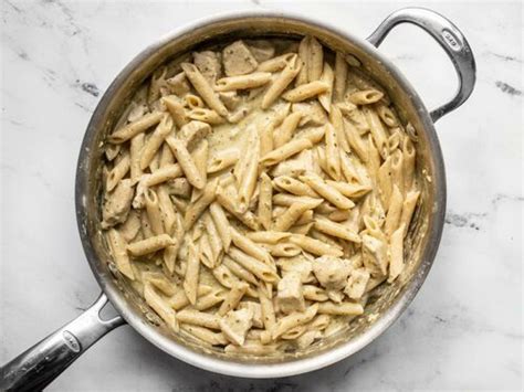 One Pot Creamy Pesto Chicken Pasta Recipe Budget Bytes