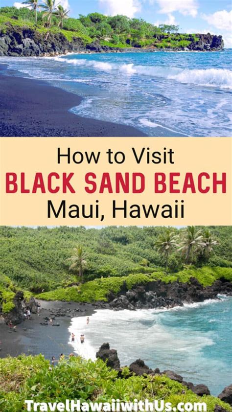 Magical Honokalani Black Sand Beach in Maui: The Complete 2025 Guide!