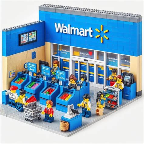 Lego Walmart Store set : r/walmart