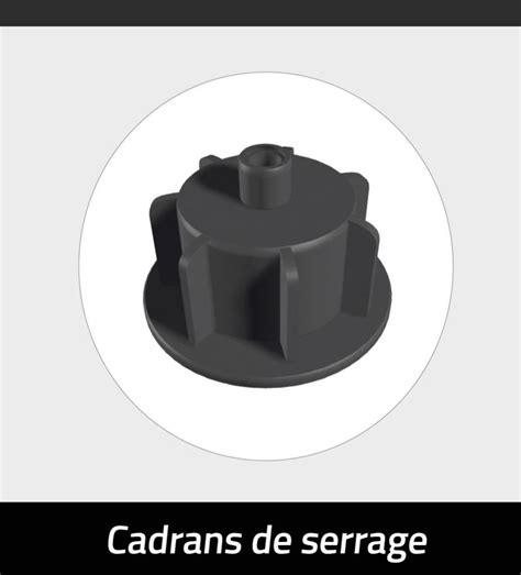 Kit De 15 Cadrans De Serrage Pour Croisillons PAVILIFT Leroy Merlin