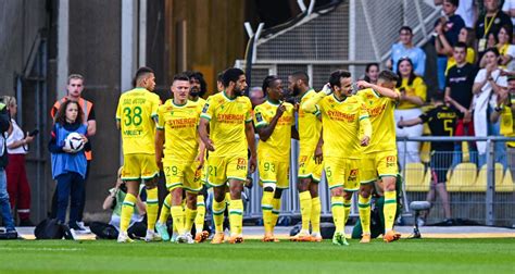 FC Nantes les Canaris évitent la Ligue 2 tous les relégués sont connus