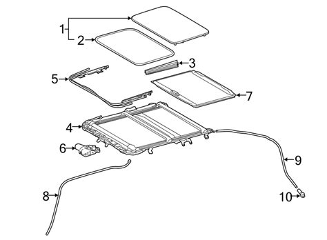 Toyota Sunroof Seal W Sunroof Toyota Parts Overstock