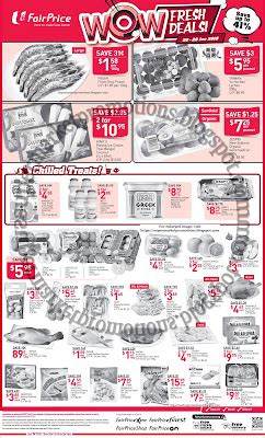 NTUC FairPrice Wow Fresh Deals 20 26 June 2018 Supermarket Promotions