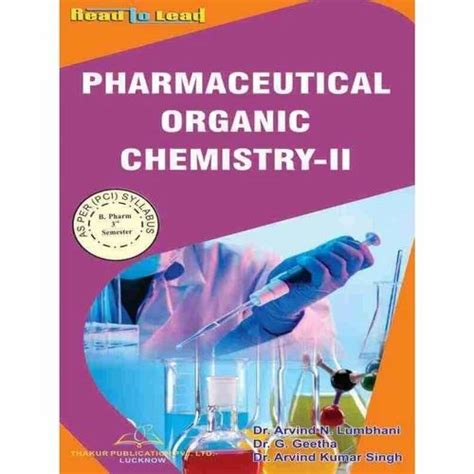 English Pharmaceutical Organic Chemistry Ii Book For B Pharm Rd