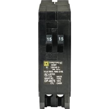 Square D Homeline Single Pole Tandem Circuit Breaker Hd Supply