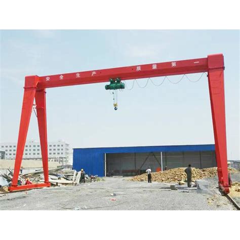 MH Type Single Beam Gantry Crane Box Type