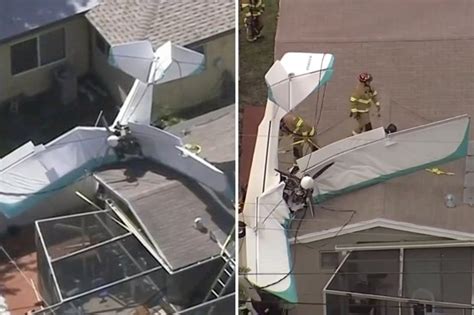 Miramar Beach Plane Crash Two People Dead And At Least Six Houses Evacuated After Aircraft