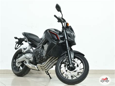 Купить б у Honda CB 650F инжектор 6 передач в Москве чёрный naked bike 2016 года на Авто ру ID