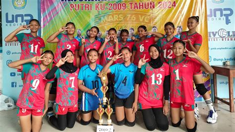 Final Putri Pkbvi U Kediri Rajawali Blitar Vs Putri Kelud Kediri