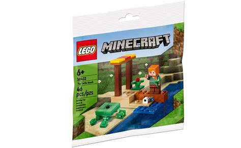 Купить LEGO Minecraft Черепаший пляж (30432), ЛЕГО 30432 - цена набора ...