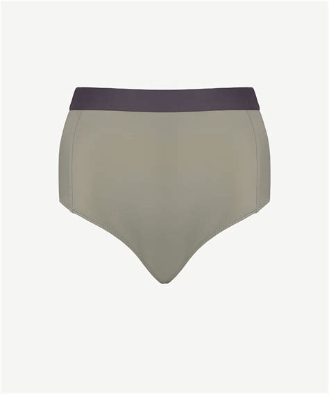 Kontrast Detaylı Bikini Alt