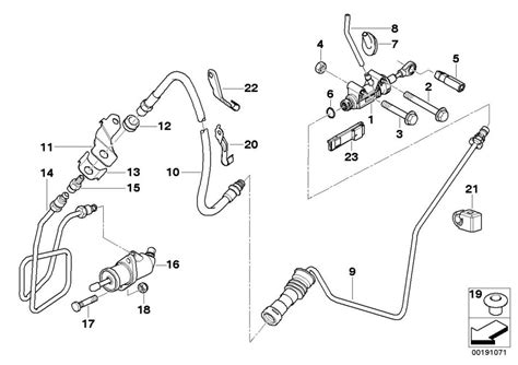 Pin Master Cylinder Intervention Genuine Bmw Part