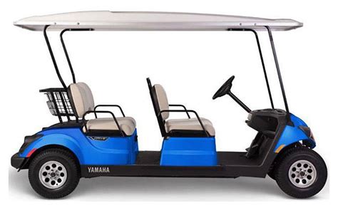 New 2023 Yamaha Concierge 4 QuieTech EFI Aqua Blue Golf Carts In