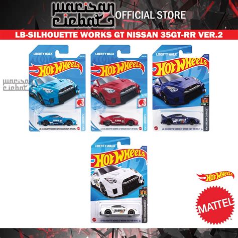 Hot Wheels Lb Silhouette Works Gt Nissan Gt Rr Shopee Malaysia