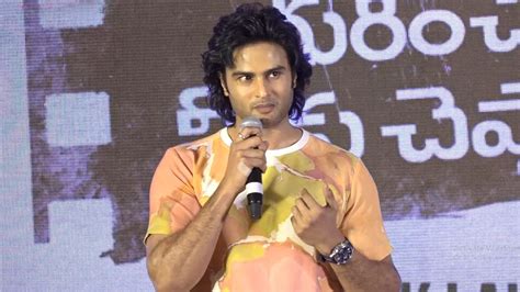 Sudheer Babu Speech Aa Ammayi Gurinchi Meeku Cheppali Filmibeat