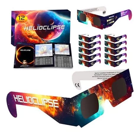 Gafas Helioclipse Para Eclipse Solar Aprobadas Por Aas 2024 Cuotas