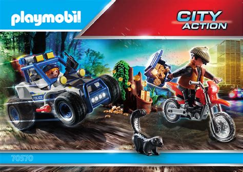 Mode Demploi Playmobil Set Police Policier Avec Voiturette Et