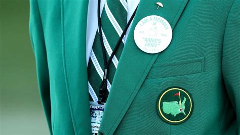 Masters green jacket: Explaining the history behind most famous blazer ...