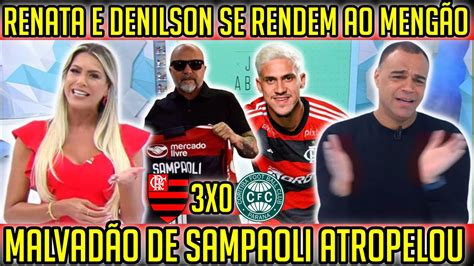 Renata E Denilson Exaltam A Chegada De Sampaoli E Se Rendem Ao Meng O