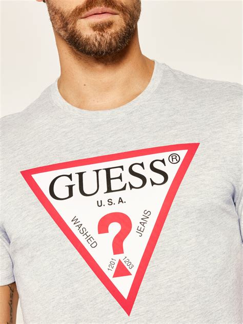 Guess Cn Ss Original Logo Tee M Yi I Z Slim Fit Modivo Bg