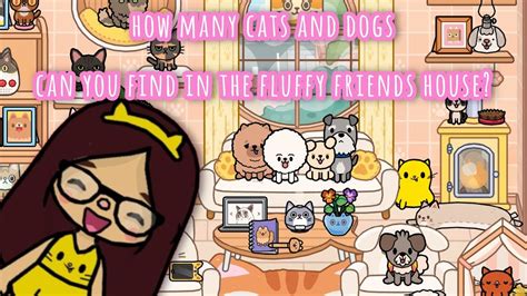 Fluffy Friends House 🙀🐶🏡 How Many Cats And Dogs Can You Findtoca