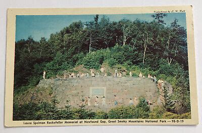 Postcard Laura Spelman Rockefeller Memorial Great Smokey Mountains ...