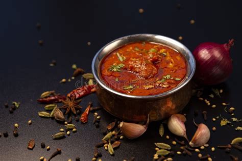 Photo of Traditional Indian Food with Spices Stock Image - Image of ...