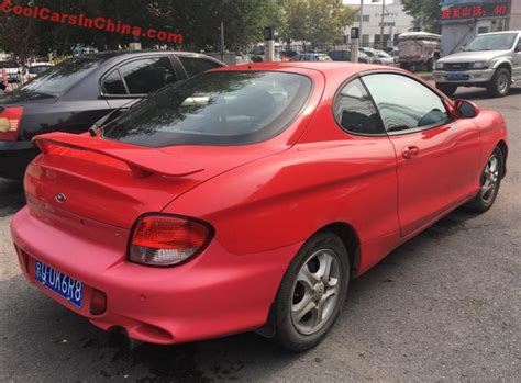 Hyundai Coupe FX Is A Red Korean Sports Coupe In China - CoolCarsInChina.com