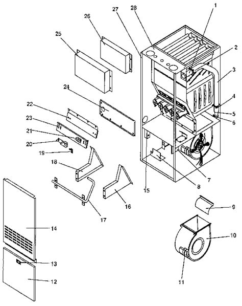 Trane Furnace: Parts List For Trane Furnace