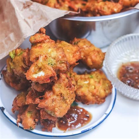 Pakora Mixed Vegetable Pakora Recipe Eatahfood