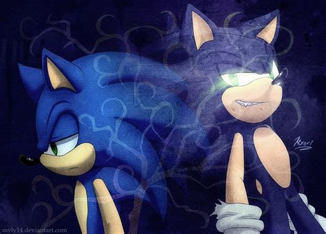 Download Dark Sonic Fanart Wallpaper - WallpapersHigh