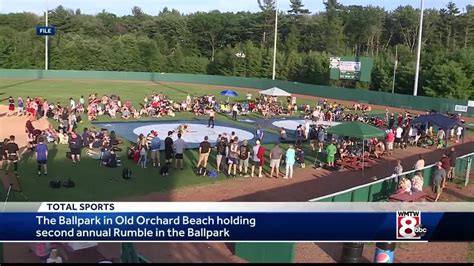 Rumble In The Ballpark In Old Orchard Beach Youtube