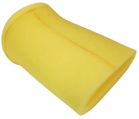 Foam Pre Filters 3 3 4x 6 Yellow Closed End Uipflc Bmi Karts And Parts