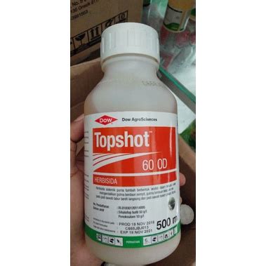 Jual Herbisida Topshot 60 OD Kemasan 500 Ml Shopee Indonesia