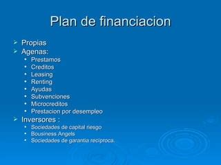 Plan Economico Financiero Klasjan Ppt