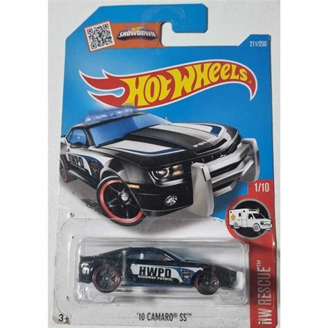Hot Wheels 10 Camaro SS HWPD 2015 Rescue Original Lacrado Shopee Brasil
