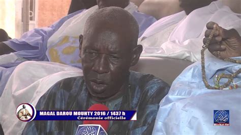 Magal Darou Mouhty 2016 Cérémonie Officielle les interviews Bichri TV