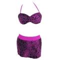 ชดวายนาผญ ชน bikini ชดวายนำ เซต สไตลเกาหล บกนสวยๆ ผาไลครา สมวง Lazada co th