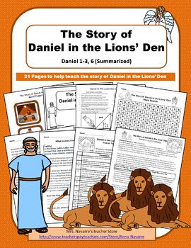 The Story of Daniel in the Lions' Den - Bible Story by Anna Navarre